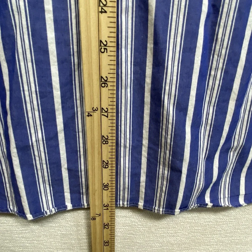 Polo Ralph Lauren Alcott Button Down Shirt‎ Mens 17 1/2 (36/37) Striped Pony